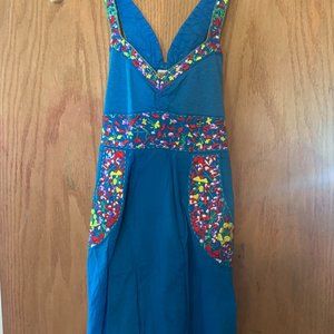 Free People Dress with Embroidery